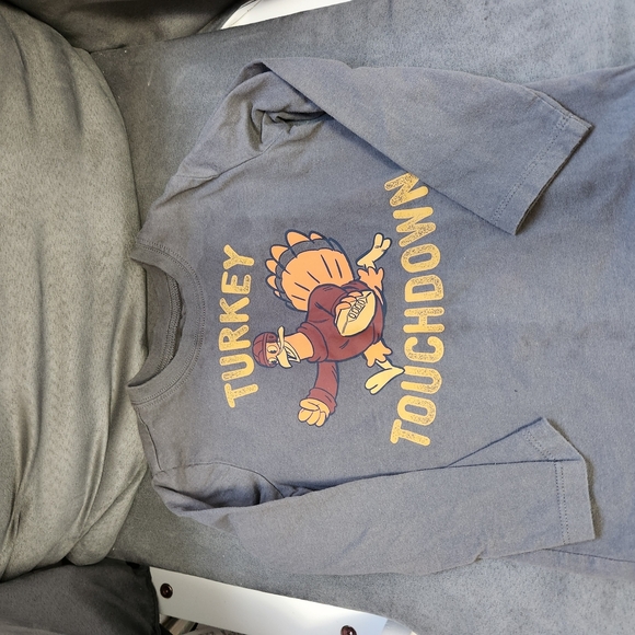 Set Of 3 Holiday Shirts 3T. Halloween, Thanksgiving And Chtistmas - Picture 4 of 8